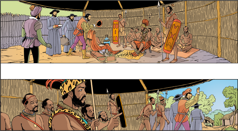 Nzinga, reina de Angola. Wikimedia Commons